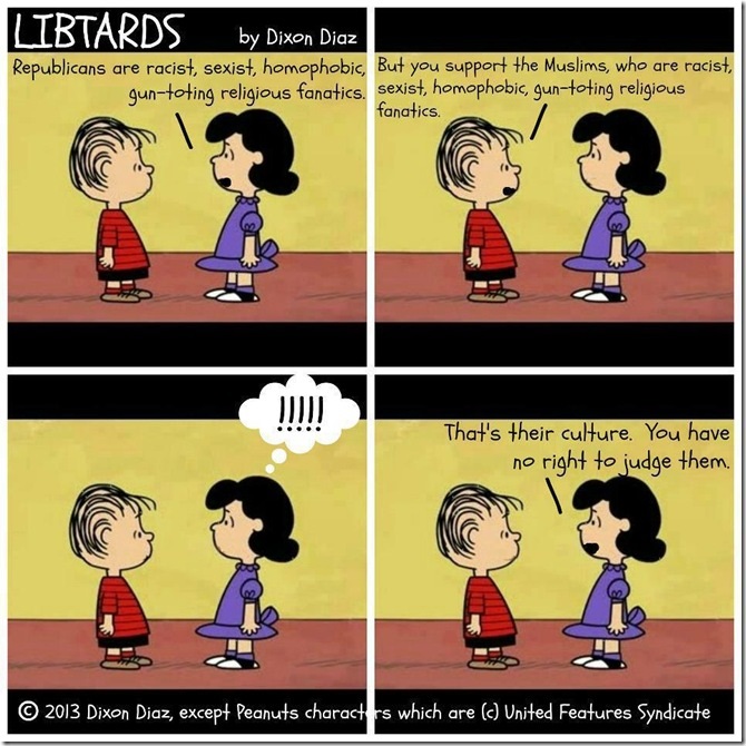 Libtards Cartoon